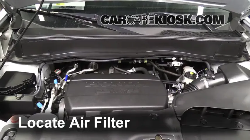 2011 Honda Pilot EX-L 3.5L V6 Air Filter (Engine) Replace